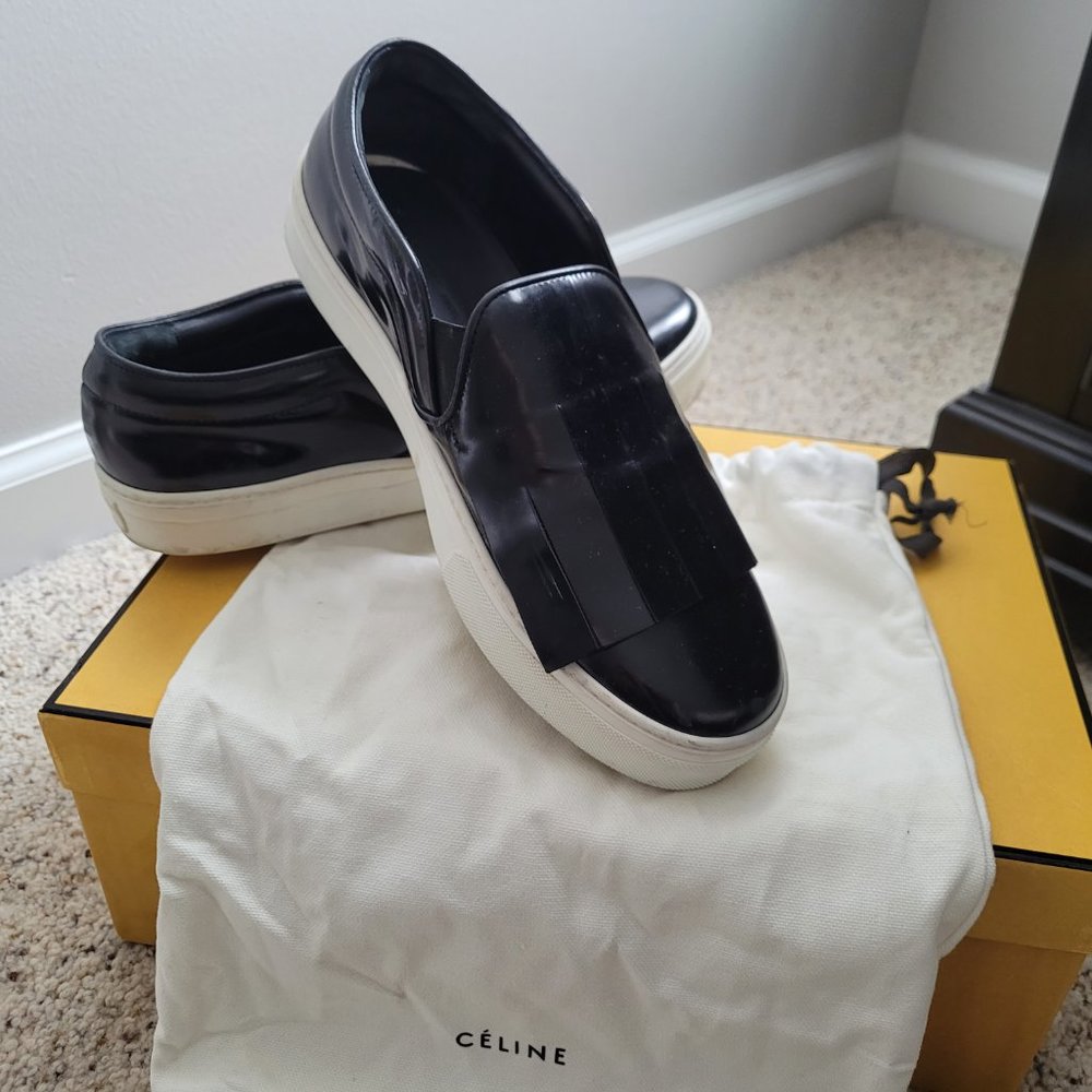 CELINE Leather Sneakers - Picture 2 of 3